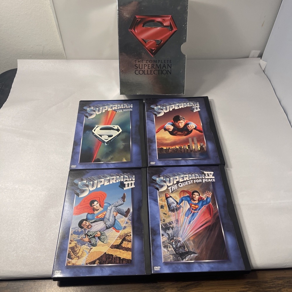 Complete Superman Collection Box Set (DVD, 2001, 4-Disc Set) - Picture 9 of 9